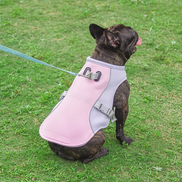 CoolWalk - Summer Dog Cooling Quick Release Reflective Vest