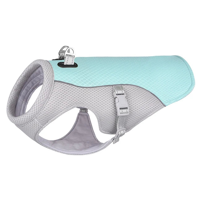 CoolWalk - Summer Dog Cooling Quick Release Reflective Vest