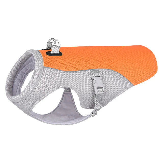 CoolWalk - Summer Dog Cooling Quick Release Reflective Vest